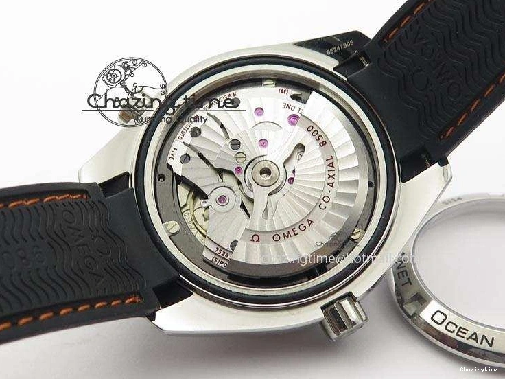 0118 Planet Ocean SS Bp Maker 45mm Black Bezel Orange Numbers On Black Rubber Strap A Popular 8220